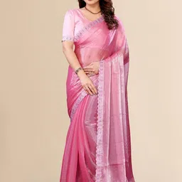 Moda Rapido Embellished Beads and Stones Tissue Jimmy Choo Saree-picture-19