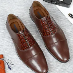Kosher Men Lace Up Formal Derbys-image-45