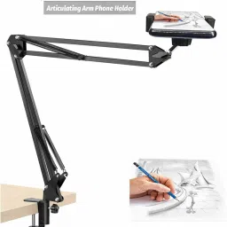 ZOKMOB Professional Overhead Video Recording Stand Bracket for Both Mobiles and Tablets Tripod, Tripod Ball Head, Tripod Bracket, Tripod Clamp-5