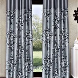 213 cm (7 ft) Polyester Semi Transparent Door Curtain (Pack Of 2)-image-12