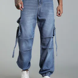 FOUL CHILD Men High-Rise Light Fade Jeans-image-10