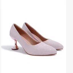 Carlton London Textured Kitten Heeled Pumps-33