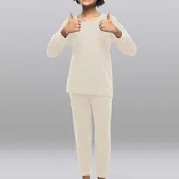 INFERNO Kids Cotton Thermal Top & Bottom Set-24