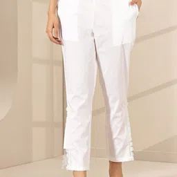 Libas Women Pleated Trousers-picture-28