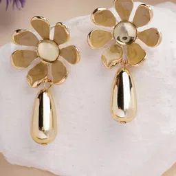 Bohey by KARATCART Contemporary Drop Earrings-97