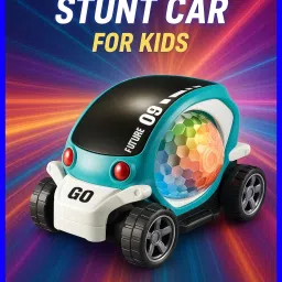 New_GO Series 360 Degree Rotation Car – Kids' Light-Up Stunt Vehicle-picture-22