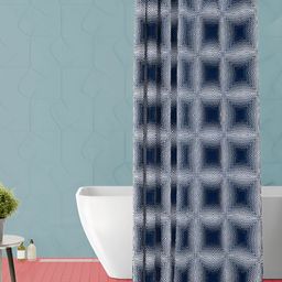 ArtzFolio Single Piece Waterproof Polyester Shower Curtain-image-53