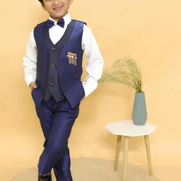 ALLES MARCHE Boys Set Of 3-Piece Single Breasted Suits-image-33