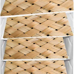 Aura 4-Pcs Beige Printed Fridge Organisers-17