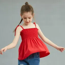 JEXPORT Red Viscose Rayon Tops-picture-28