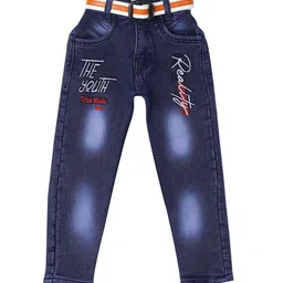 Arshia Fashions Boys Regular Fit Mid-Rise Slash Knee Light Fade Stretchable Jeans-image-67