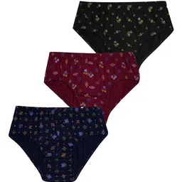 YELLOWDELIGHT Girls Pack Of 3 Printed HipsterBriefs YD 753 Ramvi (g) pln panties 9-10y-3p-image-36