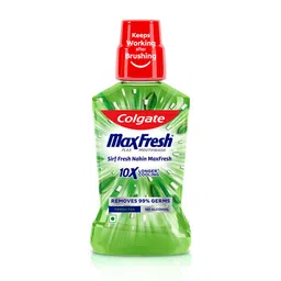 Colgate Maxfresh Plax Antibacterial Fresh Tea Mouthwash - 250ml-10