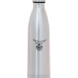 Eagle Silver-Toned Single Stainless Steel Single Wall Vacuum Water Bottle-image-37