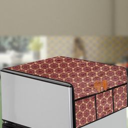 The Furnishing Tree Multi Plastic Refrigerator Cover-image-14