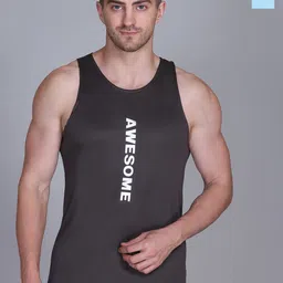 Antiloop Pack of 2 Printed Round Neck Tank Vest CB2-VSTAWE01-ACH02-Dgry-Sky-M-image-40