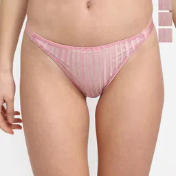 EROTISSCH Pack Of 4 Lace Bikini Briefs PO4-9-image-53