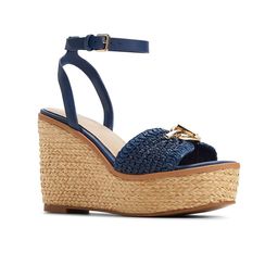 ALDO Women Woven Design Wedge Sandals with Buckle-54