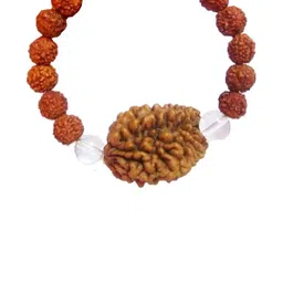 Divine souvenirs Unisex Wooden Artificial Beaded Elasticated Bracelet-picture-12