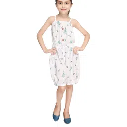 Smuktar garments Girls White Dresses-image-8