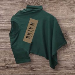 Men Graphic Print Round Neck Cotton Blend Green T-Shirt-image-20