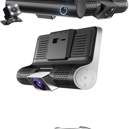 maties 170Degree/3 Lens/Wide Angle Car Camera DVR/G-Sensor Dashcam-274 Black LCD-picture-28