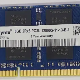 Hi-tech Hynix Laptop RAM DDR3 8 GB (Dual Channel) Laptop DDR3L (8GB DDR3L 1600 MHz | Pin-204 | Volt- 1.35v | Unbuffered | Cas Latency CL11)-0