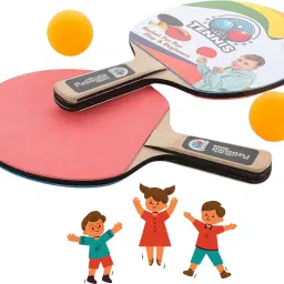 Table Tennis Practice Set 2pcs Premium Wooden Racket Multicolor Table Tennis Racquet-image-36