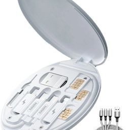 CHG 6-in-1 Multifunctional Tech Kit with Phone Stand Earphone Cable Organizer-image-61