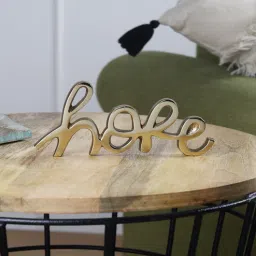 purestory Hope Gold Aluminium Showpiece-picture-10