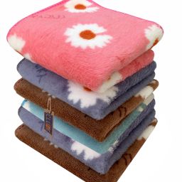 CLUZE Microfiber Face Towel/Women's Floral Soft Hanky-Baby Shower Gift ["Multicolor"] Handkerchief-image-17