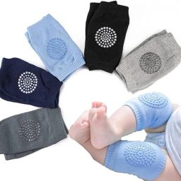 Baby Crawling Anti-Slip Knee Protectors, Unisex Toddlers Kneepads Multicolor Baby Knee Pads-picture-44