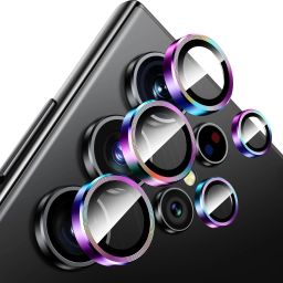 Evett Back Camera Lens Ring Guard Protector for Samsung Galaxy S24 Ultra-image-34
