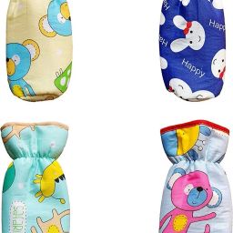 Baby Feeding Bottle Cover Cartoon Printed -Pack of 4-image-22
