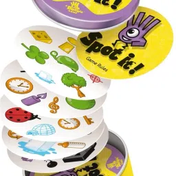 Spot it! Dobble Card Game, Design Matching Game, RP1408-18