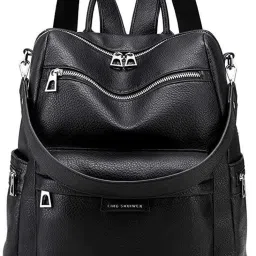 Small 20 L Laptop Backpack Anti Theft Backpack Purse for Women and Girls-image-50