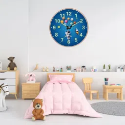 shopivaan Analog-Digital 29.5 cm X 29.5 cm Wall Clock image 3