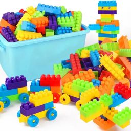 New Creative 100+Building Blocks Educational Learning Skill Development Toy-15