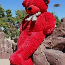 R-3feetRed teddy bear for birthday11 - 90.3 cm-image-6