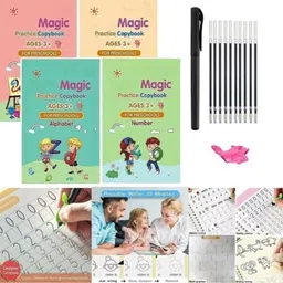 snowshell Magic Reused Practice book For Kids Handwriting 4 Book Drawing Books Magic Zx208-picture-48