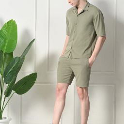 Shirt Regular Shorts Co-ords Set-image-14
