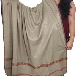 Vrinde Wool Solid Men, Women Shawl-image-27