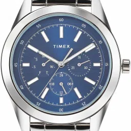 timex Multi Function Blue Dial Analog Watch - For Men TWHG31SMU01 image 2