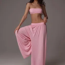 Bella Babe by SK Cotton Mid-Rise Straight Lounge Pant-picture-41