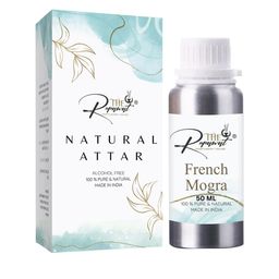 THE RUPAWAT Perfumery House French Mogra 100% Natural & Pure Alcohol Free Attar - 50 ml-image-86