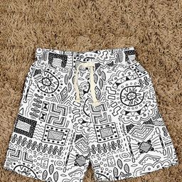 The Lion and The Fish Boys Printed Mid-Rise Shorts-image-85