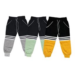 BAESD Kids Pack Of 3 Cotton Joggers-picture-17