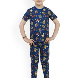 Arshia Fashions Boys Paw Patrol Printed Night suit-image-64