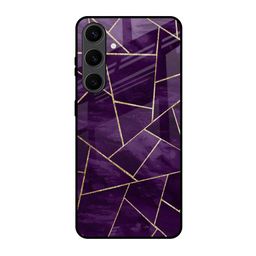 QRIOH Geometric Printed Lightweight Samsung Galaxy S24 Plus Silicone Back Case-image-9
