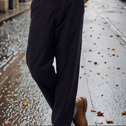 Celio Men Straight Fit Mid-Rise Cotton Regular Trousers-picture-18
